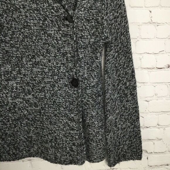 VTG Silvia Novelli Women’s Gray Two Button Long Sleeve Cardigan Italy Size S - Picture 13 of 14